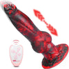 8.8 Inch Thrusting Vibrating Fantasy Knot Dildo