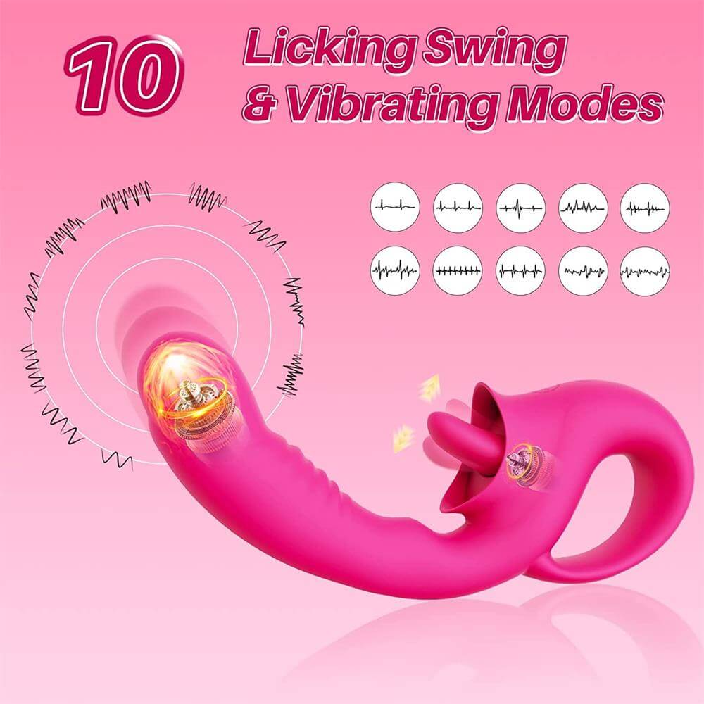 Clitoral Licking Vibrators | Clitoral Licking G Spot Vibrator | Adorime