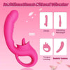 Realistic Dildo Clitoral Licking & Vibrating G Spot Vibrator