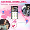 Connection C-Shape Remote Control Dual-Ended Vibrator for Clitoris & G-spot #Free Gift