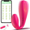 Remote Control Dual-Ended Vibrator for Clitoris & G-spot