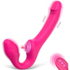 Lifelike Lover Luxe Posable Remote Vibrating Thumping Strapless Strap-On