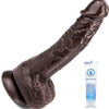 Doc Johnson Realistic Dildo for Beginners Huge Silicone Dildo with Strong Suction Cup 7‘’