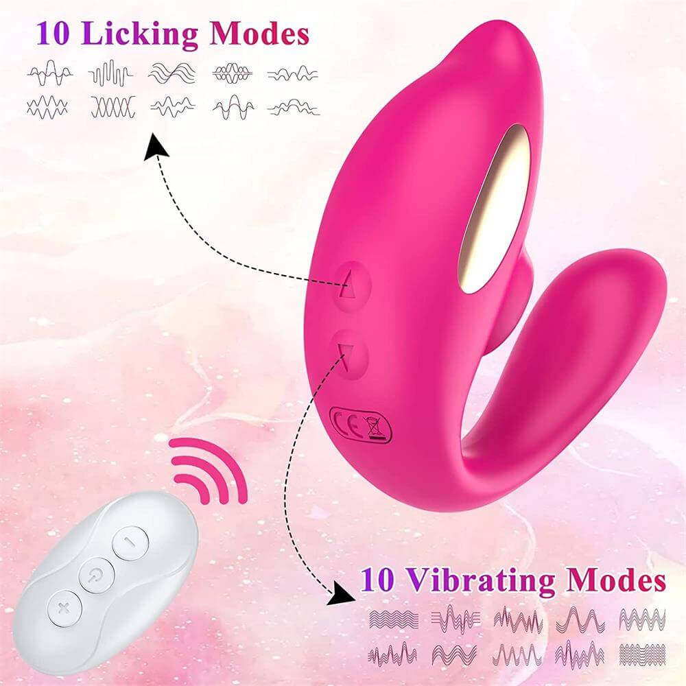 Clitoral Licking Couples Vibrator | Best Licking Vibrator | Adorime