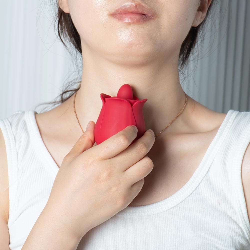 Vibrating Rose Stimulator | Rose Licking Vibrator | Adorime