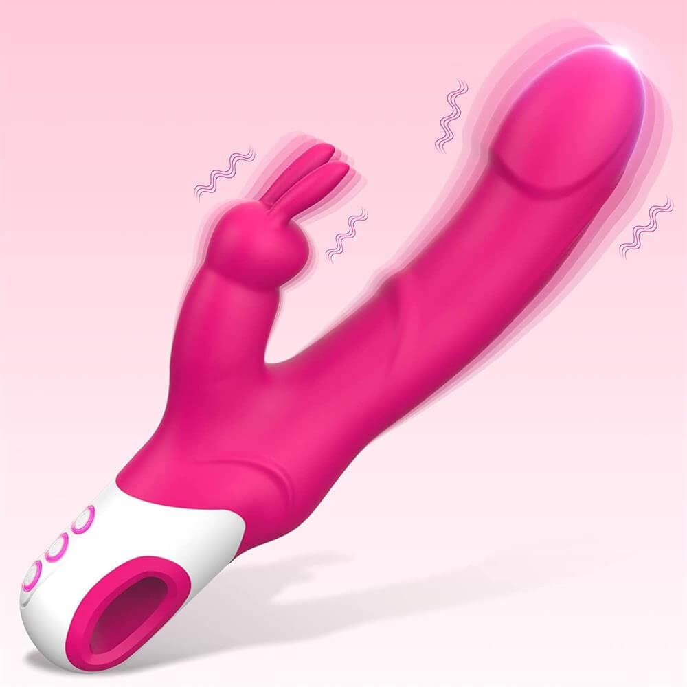 G-Spot Bunny Vibrator | Waterproof Dildo Vibrator | Adorime