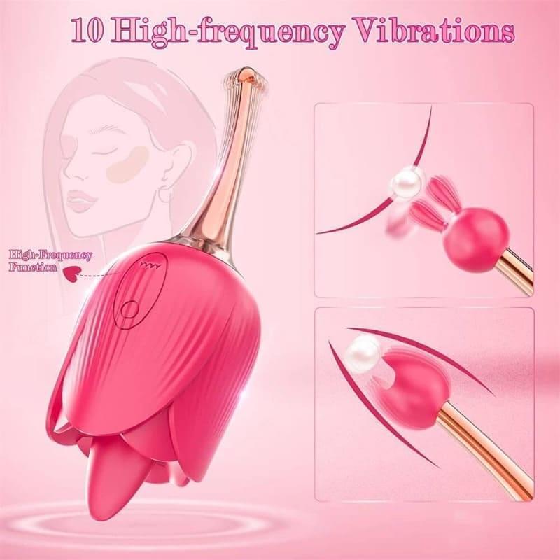 Clit Licker Rose Toy | Women's Licker Rose Toy | Adorime