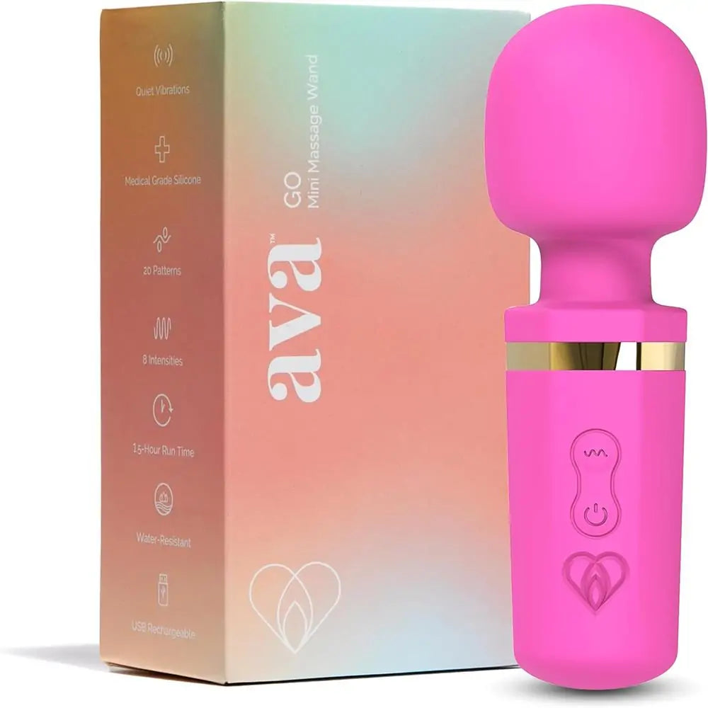 Personal Wand Massager Clit Stimulator Quiet & Small Vibrator #Magic Wand #Solo #Pussy