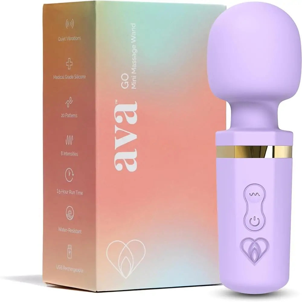 Personal Wand Massager Clit Stimulator Quiet & Small Vibrator #Magic Wand #Solo #Pussy