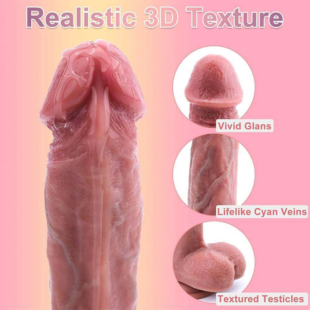 Realistic Curved Dildo | Silicone Curved Dildo | Adorime