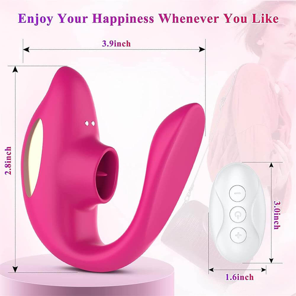 Clitoral Licking Couples Vibrator | Best Licking Vibrator | Adorime