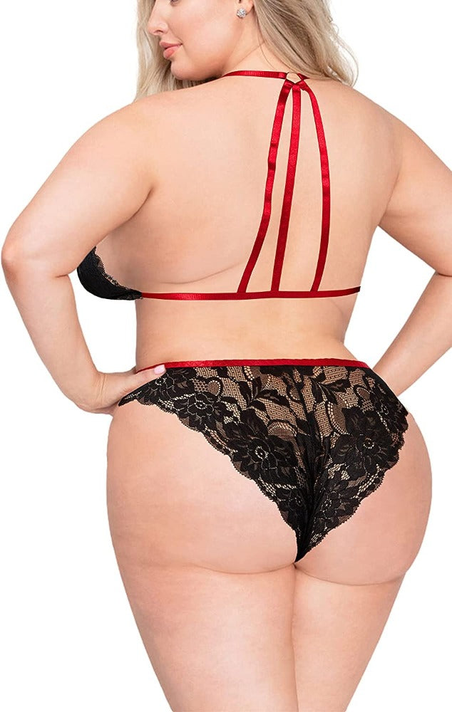 Plus Size Lingerie Set | Sexy Lingerie Set | Adorime