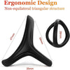 Silicone Penis Ring Triangle Stretchy Cock Ring