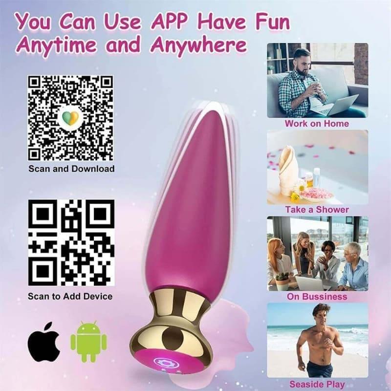 Ditto - App & Remote Controlled Luxury Rechargeable Vibrating Butt Plug