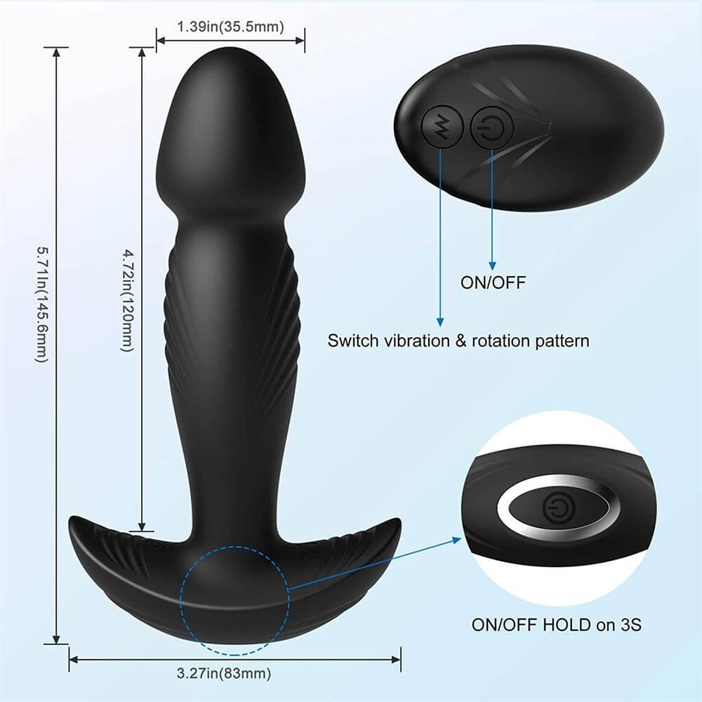 Vibrating Prostate Massager | Prostate Anal Vibrators | Adorime