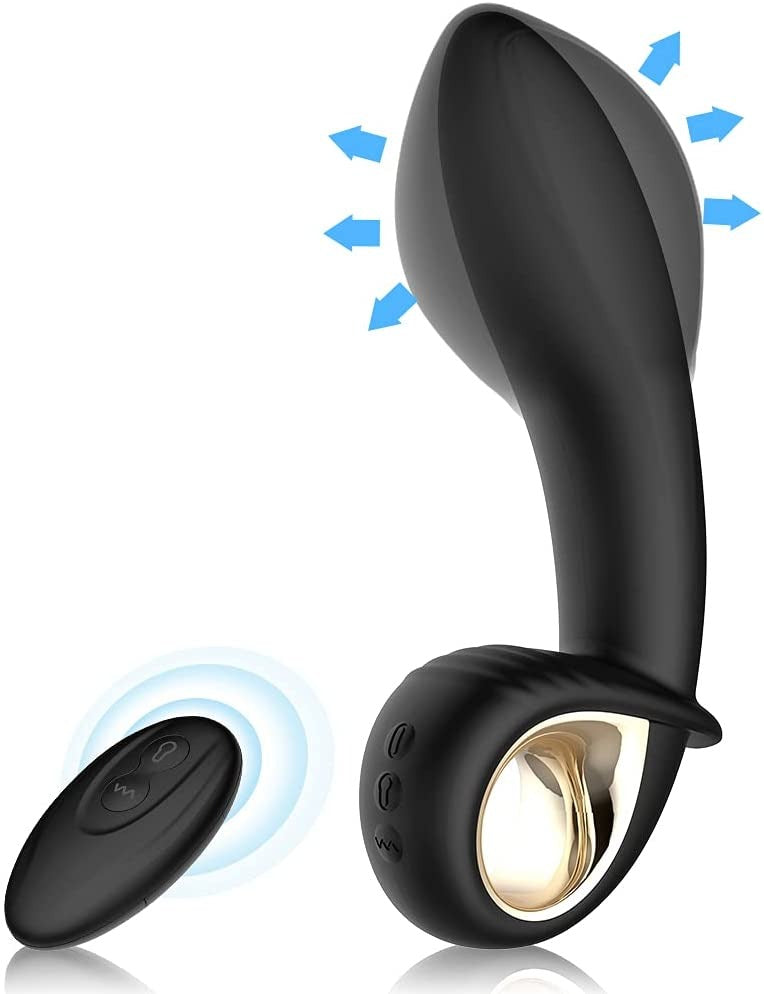 Silicone Anal Plug | Electro Stim P-Spot Massagers | Adorime