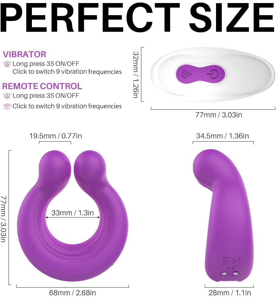 Penis Ring Clit Vibrator | Ring Clit Vibrator | Adorime