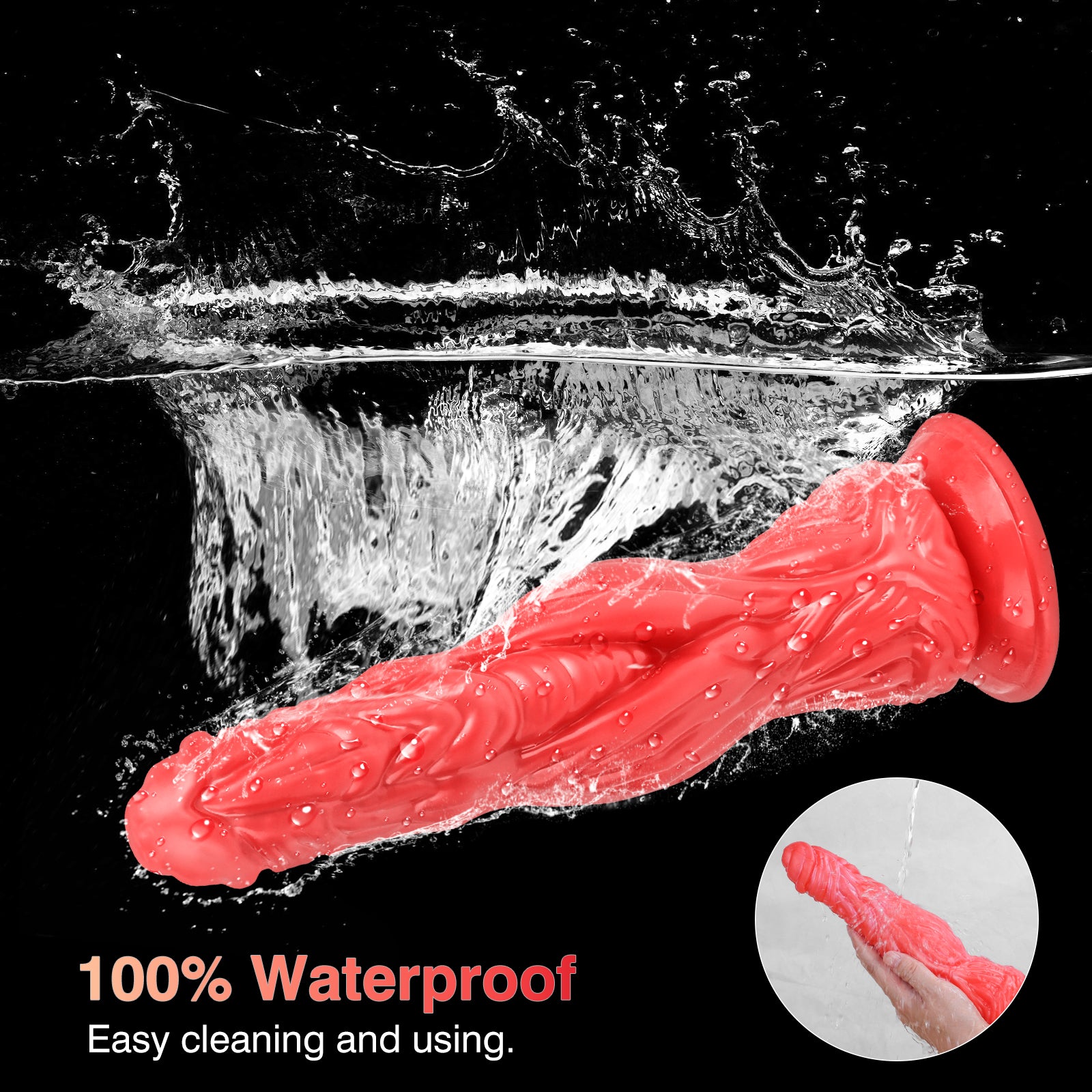 Oversized Silicone Dildo | Silicone Monster Dildo | Adorime