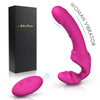 Deep Dive Posable Strapless Strap on Wearable Dildo Vibrator 5 Inch