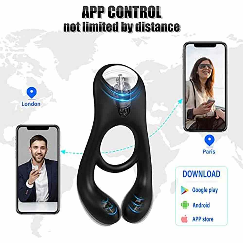 Vibrating Penis Ring | Penis Erect Support Ring | Adorime