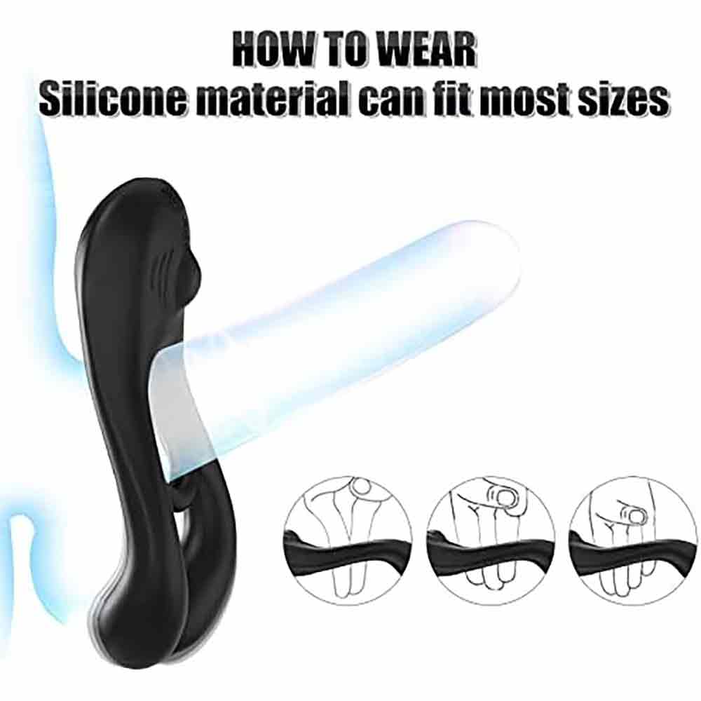 Vibrating Penis Ring | Penis Erect Support Ring | Adorime