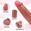 Ballslover - Realistic Dildo with Protruding Soft Balls 6.89 Inch Insertable