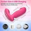 Wearable Thrusting Butterfly Panties Vibrator with APP Remote Control