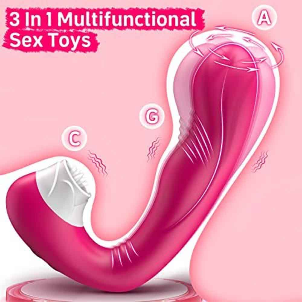 Clitoral Licking Stimulation | Swing Dildo Vibrator | Adorime
