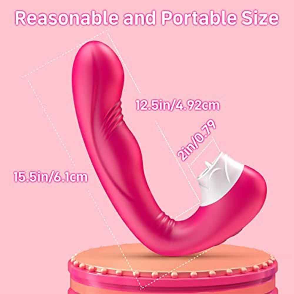 Clitoral Licking Stimulation | Swing Dildo Vibrator | Adorime