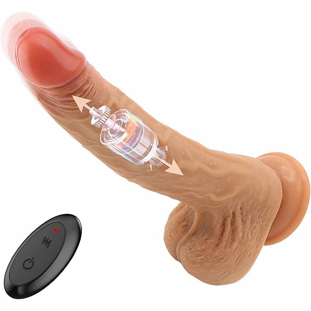 Remote Control Dildo | Remote Control Thrusting Dildo | Adorime
