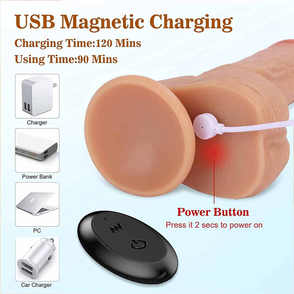 Remote Control Dildo | Remote Control Thrusting Dildo | Adorime
