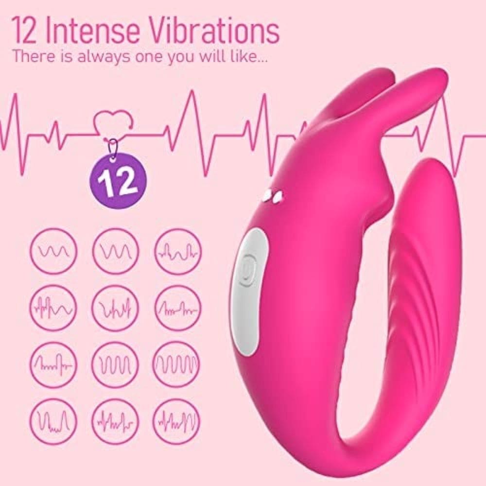 Wearable G Spot Rabbit Vibrator | Couple Vibrator Toy | Adorime