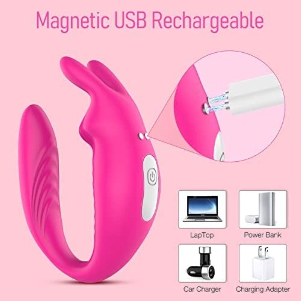 Wearable G Spot Rabbit Vibrator | Couple Vibrator Toy | Adorime
