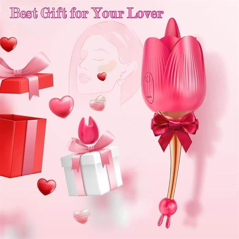 Clit Licker Rose Toy | Women's Licker Rose Toy | Adorime