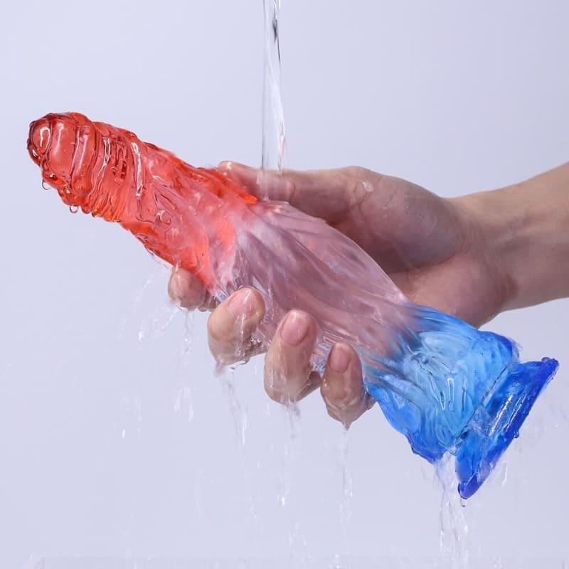 Realistic Jelly Dildo | Realistic Jelly Prostate Dildo | Adorime