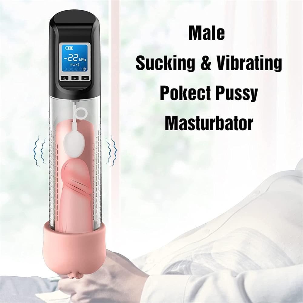 Electric Penis Pump Vacuum Suction Pussy Sleeve Adorime